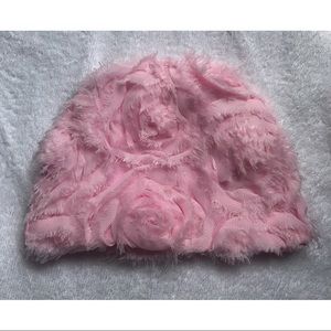 Mud Pie Pink Baby Hat